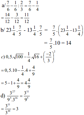 Đề thi học kì 1 môn Toán lớp 7 trường THCS Lương Phú, Thái Nguyên năm 2015 - 2016 Đề thi hết học kì 1 môn Toán lớp 7