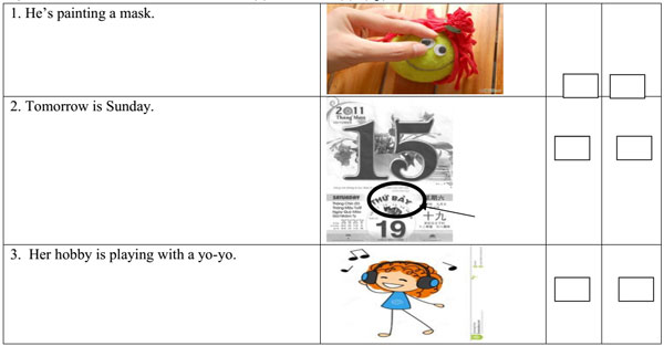 Đề thi cuối kì 1 môn tiếng Anh lớp 4 có file nghe và đáp án