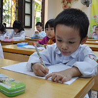 Đề kiểm tra chất lượng học kì 1 môn Toán lớp 1 năm 2015-2016 Trường TH Giao Hương, Giao Thủy