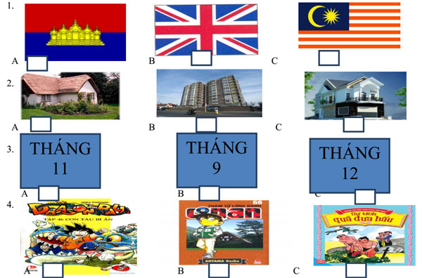 Đề thi học kỳ 1 môn tiếng Anh lớp 5 Đề kiểm tra học kỳ 1 môn tiếng Anh lớp 5