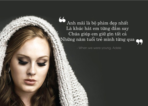 Học tiếng Anh qua những câu hát cực hay trong album 25 của Adele    