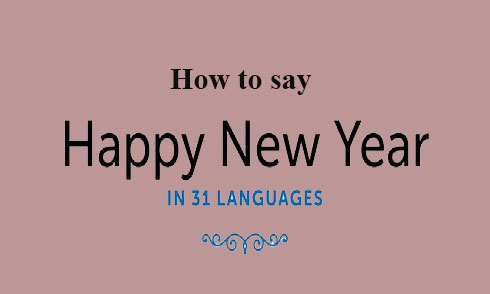 Cách nói chúc mừng năm mới bằng 30 thứ tiếng khác nhau