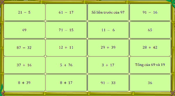 Đề thi violympic toán lớp 2 vòng 7