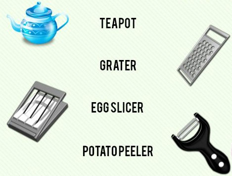 Gọi tên tiếng Anh những vật dụng trong nhà bếp Từ vựng tiếng Anh về những vật dụng trong nhà bếp