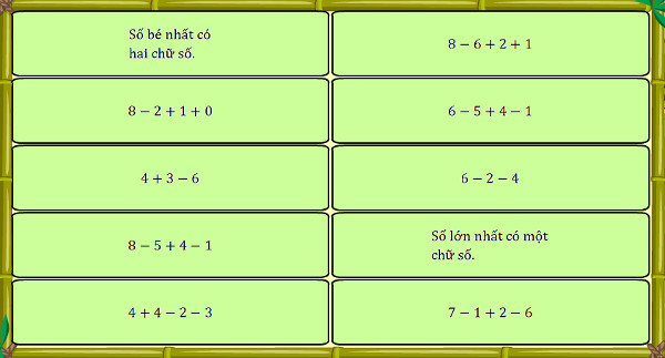 Đề thi violympic toán lớp 1 vòng 9