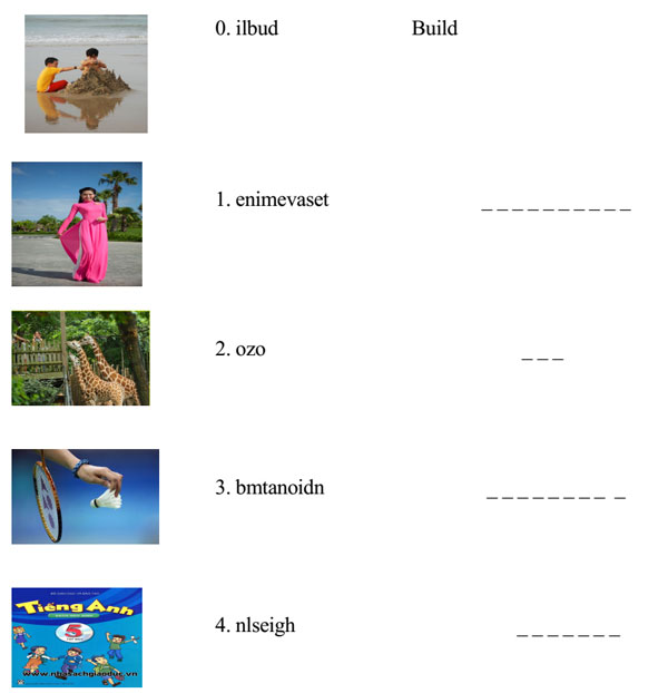 Đề kiểm tra học kỳ 1 môn tiếng Anh lớp 5 có đáp án   