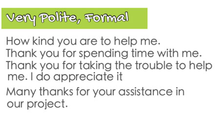 Cách nói lời cảm ơn trong tiếng Anh   