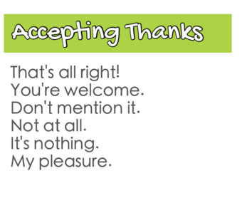 Cách nói lời cảm ơn trong tiếng Anh   