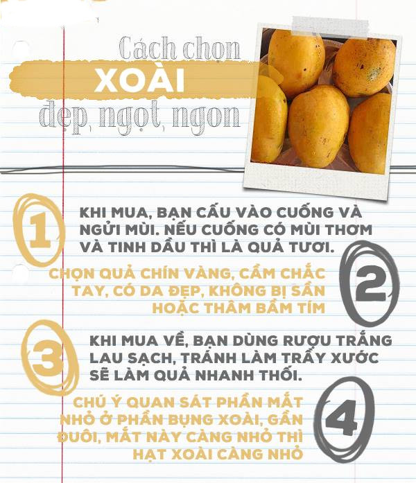  Mẹo chọn trái cây tươi ngon cho ngày Tết