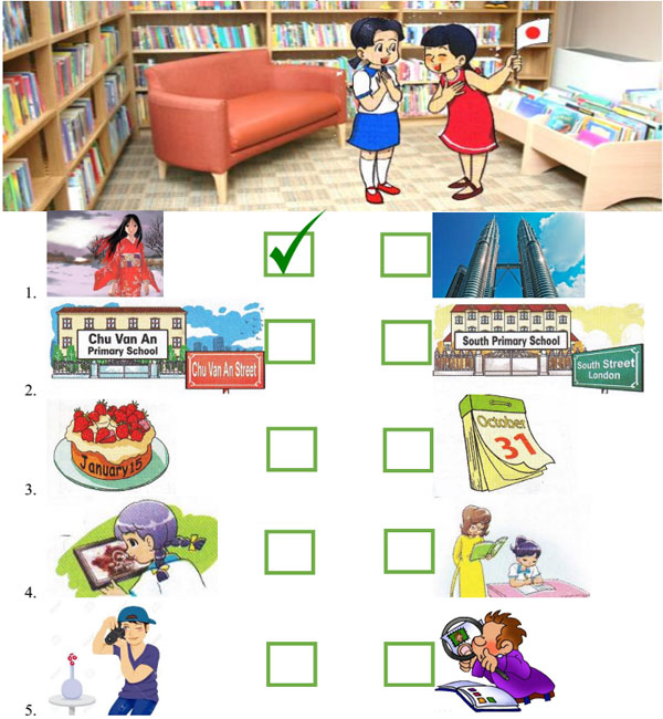 Đề kiểm tra học kỳ 1 môn tiếng Anh lớp 4  