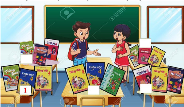 Đề kiểm tra học kỳ 1 môn tiếng Anh lớp 4  