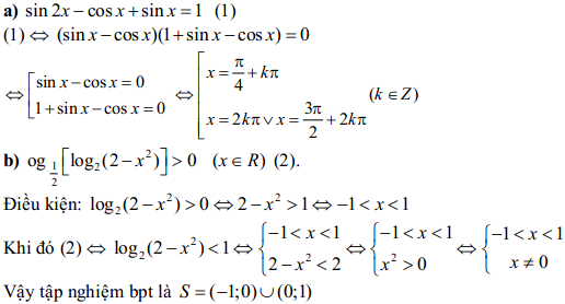 Đề thi thử THPT Quốc gia môn Toán có đáp án Đề thi thử Đại học môn Toán có đáp án