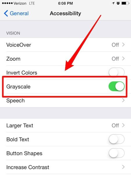Bật chế độ tiết kiệm pin Grayscale 23 thủ thuật với iPhone bạn nên biết