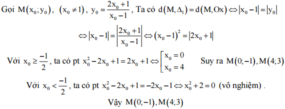 Đáp án đề thi thử Đại học môn Toán khối A, khối B, khối D