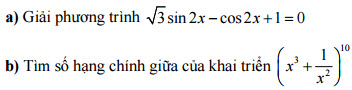 Đề thi thử THPT Quốc gia 2016 môn toán
