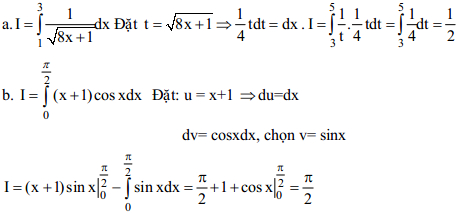 Đề kiểm tra giữa học kỳ II môn Toán lớp 12 có đáp án