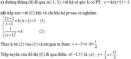 Đề thi học kì 2 môn Toán lớp 12 có đáp án