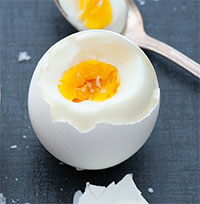 Mẹo luộc trứng lòng đào cực chuẩn