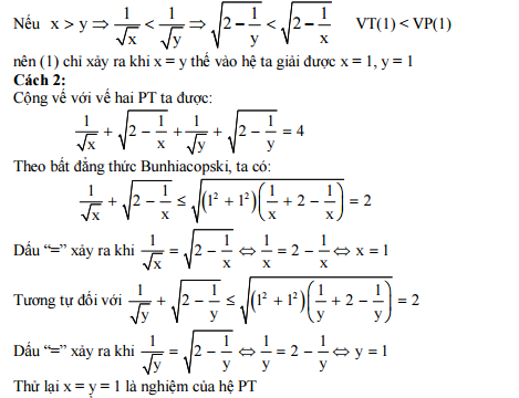 Đáp án đề tuyển sinh vào lớp 10 môn Toán