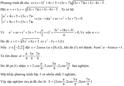 Đề thi học sinh giỏi môn Toán lớp 12 cấp tỉnh có đáp án
