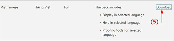 Cài đặt tiếng Việt cho Office 2016 Cách cài đặt tiếng Việt cho Office 2016