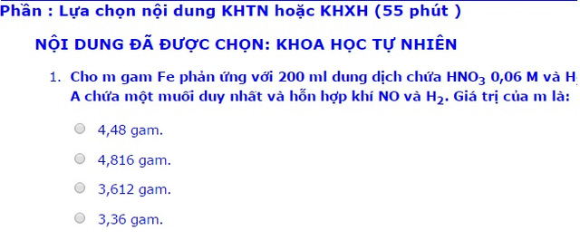 Cách làm bài thi ĐGNL ĐH Quốc gia HN
