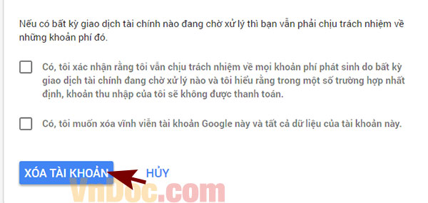Cách xóa tài khoản Gmail đơn giản Cách xóa tài khoản Gmail
