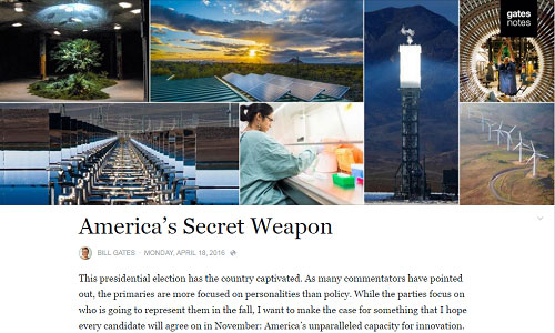 Luyện đọc tiếng Anh qua chia sẻ trên Facebook của Bill Gates