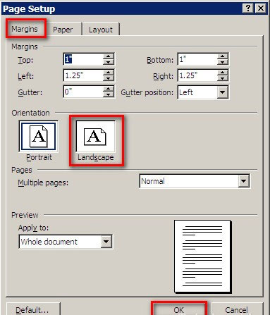 Xoay ngang giấy trong word Hướng dẫn xoay ngang giấy trong Word