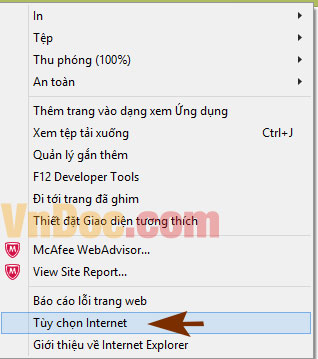 Cách chặn các trang Web tự mở khi lướt Web