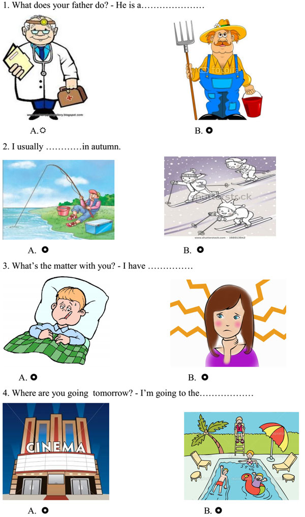 Đề thi học kì 2 môn Tiếng Anh lớp 5