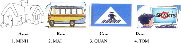 Đề thi học kì 2 môn Tiếng Anh lớp 5 