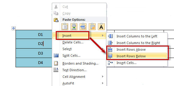 Thêm dòng trong Word Thêm dòng trong Word
