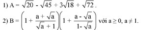 Đề thi thử vào lớp 10 môn Toán Đề thi thử vào lớp 10 môn Toán
