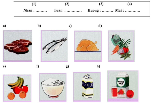 Đề thi chọn học sinh giỏi môn Tiếng Anh lớp 6 Đề thi chọn học sinh giỏi môn Tiếng Anh lớp 6