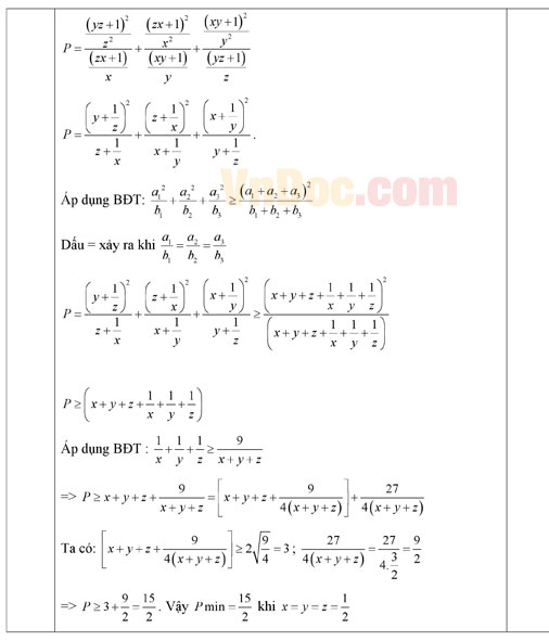 Đáp án đề thi vào lớp 10 môn Toán
