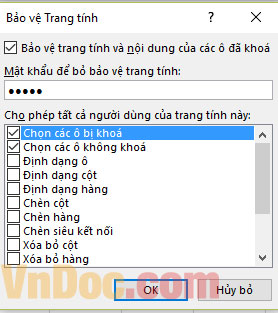 Hướng dẫn ẩn công thức trong excel Cách ẩn công thức trong Excel