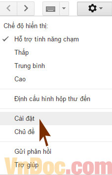 Bật trả lời thư tự động trong Gmail Cách tạo thư trả lời tự động trong Gmail