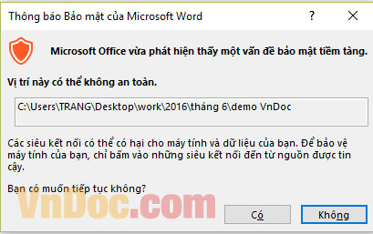 Tạo liên kết trong file word Cách chèn link vào Word