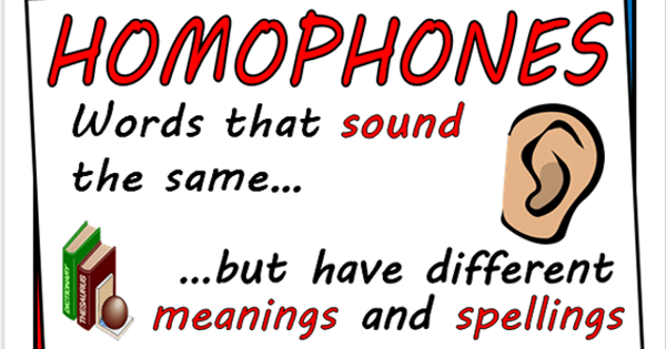 Những cặp từ đồng âm thường gặp dễ nhầm lẫn trong Tiếng Anh