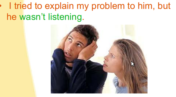 Cách thành lập thì quá khứ tiếp diễn