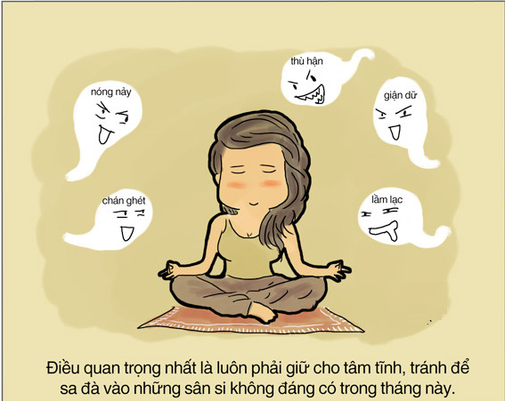 Những cách giúp bạn may mắn an lành trong "tháng cô hồn"