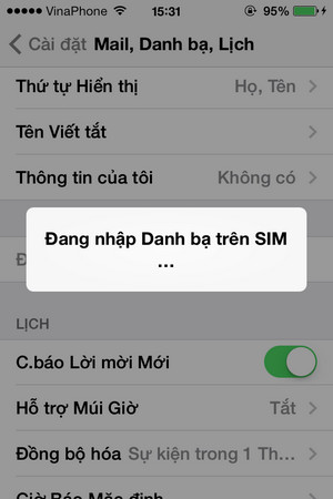 Sao copy danh bạ từ sim vào iPhone Cách sao chép danh bạ từ sim vào iPhone