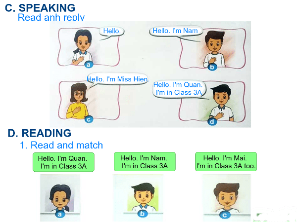 Bài tập Tiếng Anh lớp 3 theo chương trình mới