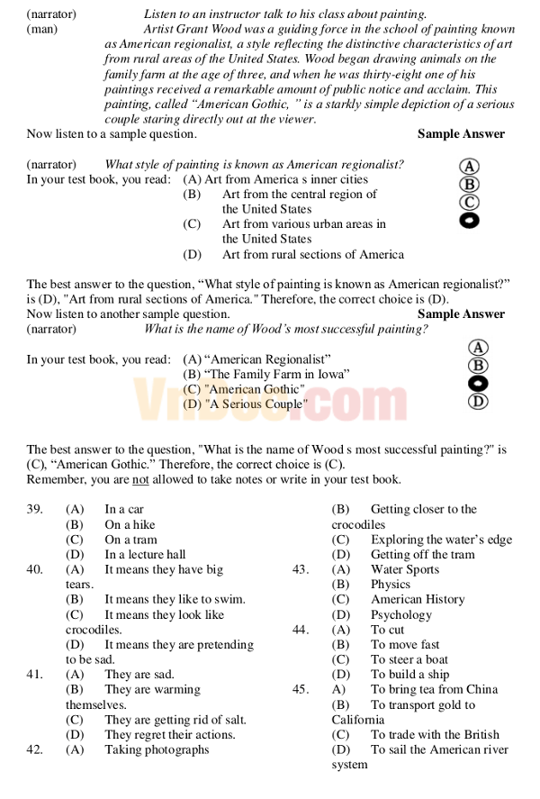 Hướng dẫn cách trả lời chủ đề thi Nói tiếng Anh B1