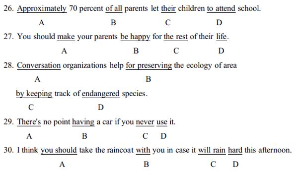 Bài tập Tiếng Anh lớp 11 unit 3 có đáp án Bài tập Tiếng Anh lớp 11 unit 3