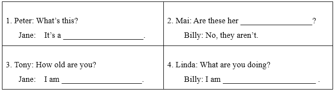 Bài tập Tiếng Anh lớp 3