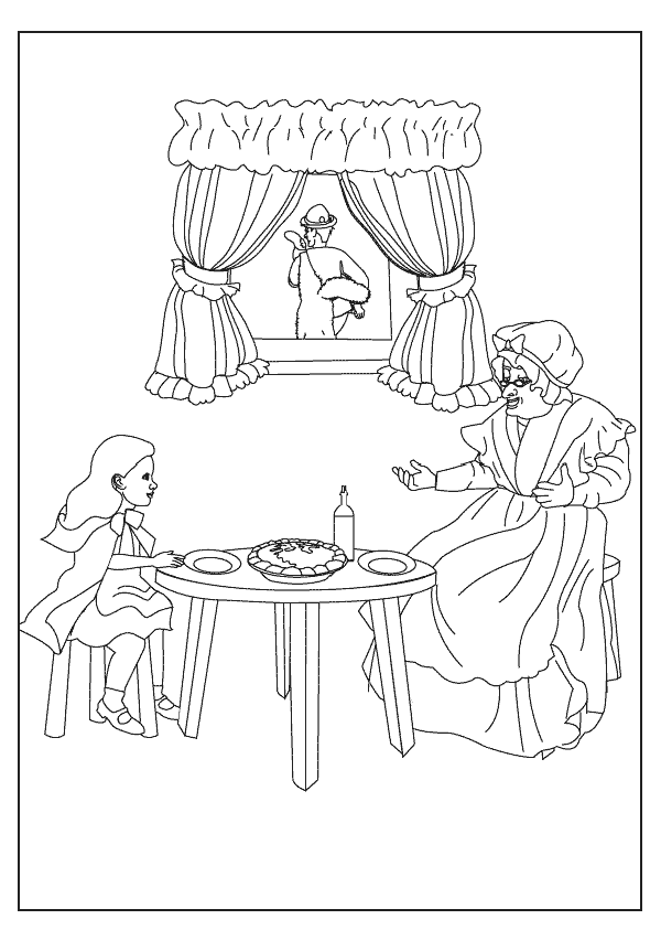 Kể chuyện cô bé quàng khăn đỏ