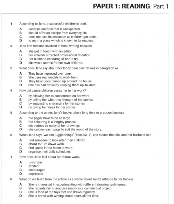 Đề thi mẫu Tiếng Anh bằng B2 Châu Âu có đáp án Đề thi mẫu Tiếng Anh bằng B2 Châu Âu