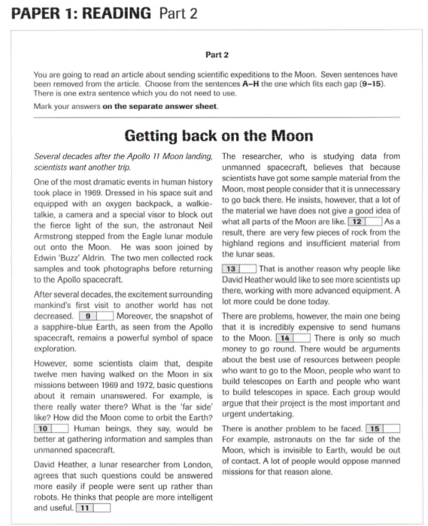 Một số đề thi mẫu Tiếng Anh theo dạng thức khung năng lực Châu Âu Dạng đề thi tiếng Anh cấp độ B1, B2